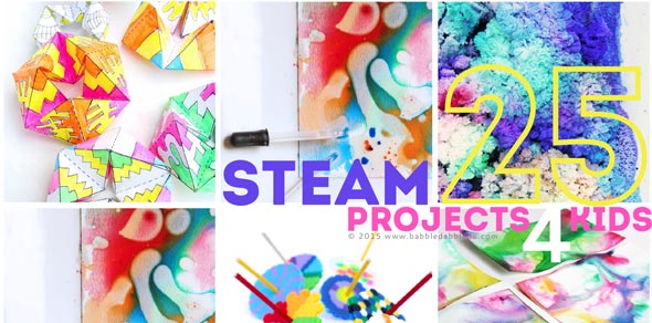 25 STEAM Projects for Kids - Babble Dabble Do
